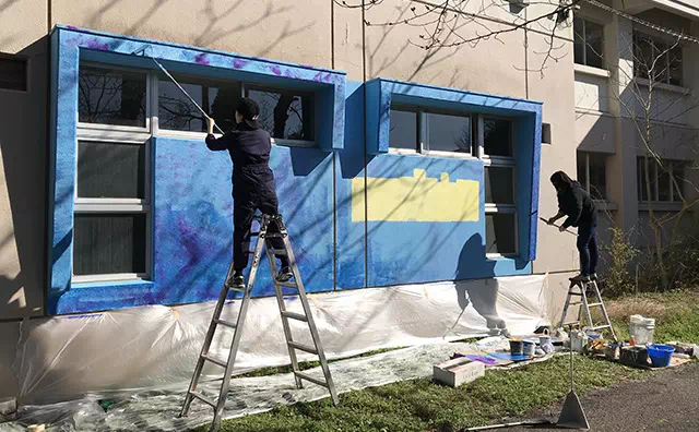 長南東小学校スタジオ グラウンド