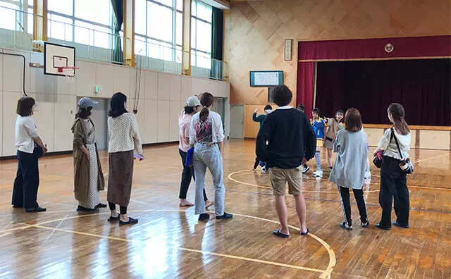 長南東小学校スタジオ 体育館