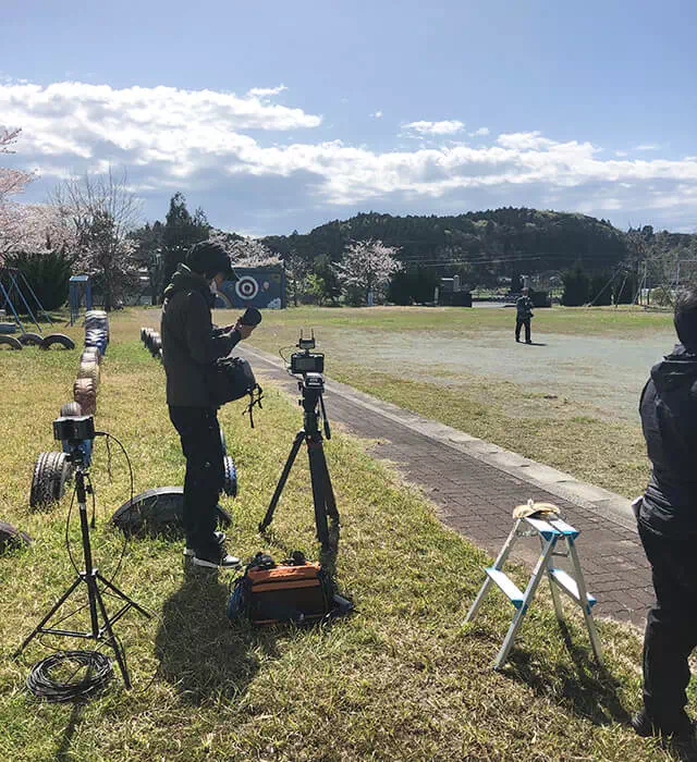 長南東小学校スタジオ グラウンド