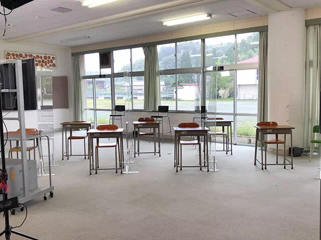 長南東小学校スタジオ 音楽室